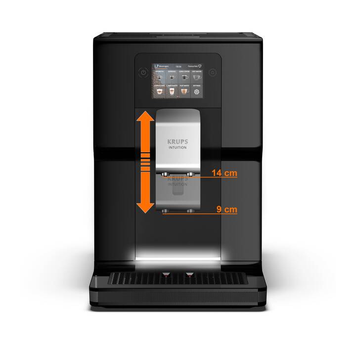 KRUPS Intuition Preference (Schwarz, 2.3 l, Kaffeevollautomat)