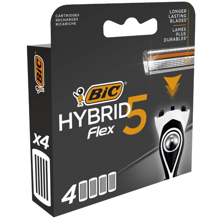 BIC Lame de rasoir Hybrid (4 pièce)