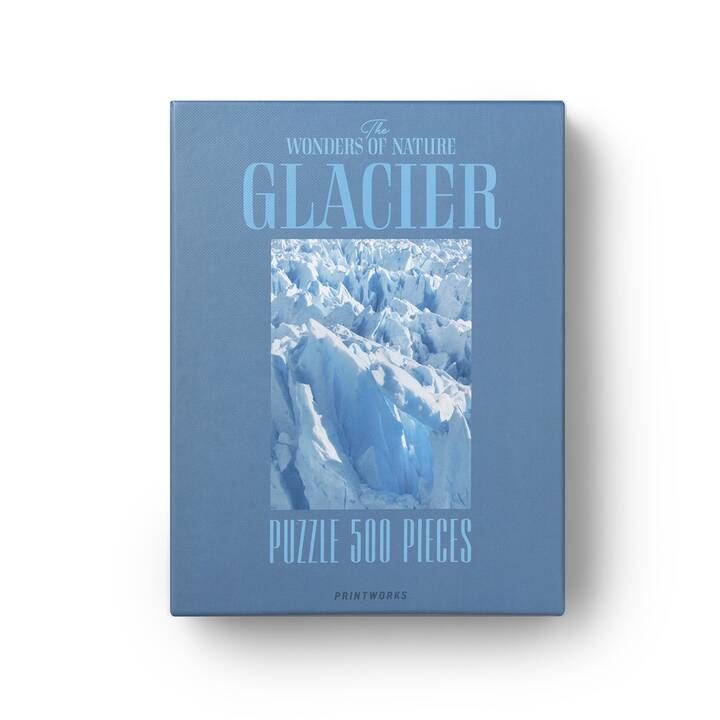 HELVETIQ The Wonders of Nature - Puzzle Glacier Puzzle (500 pezzo)