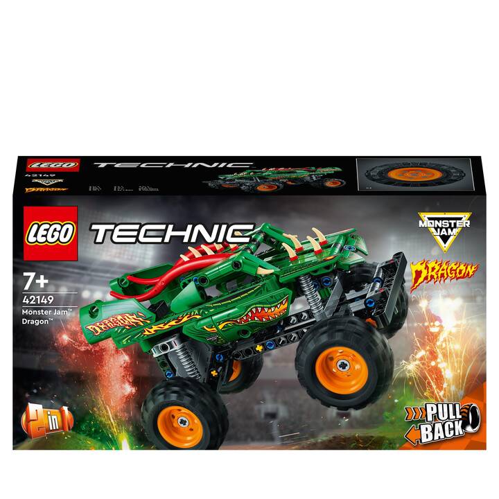 LEGO Technic Monster Jam Dragon (42149)