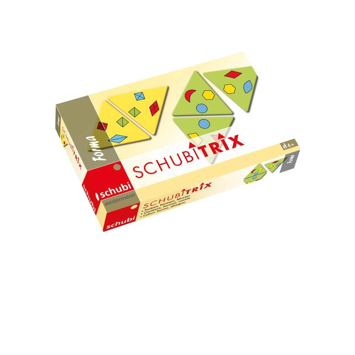 SCHUBI Schubitrix Forma - Farben, Formen und Muster (Deutsch, Italienisch, Englisch, Französisch, Spanisch, Niederländisch)