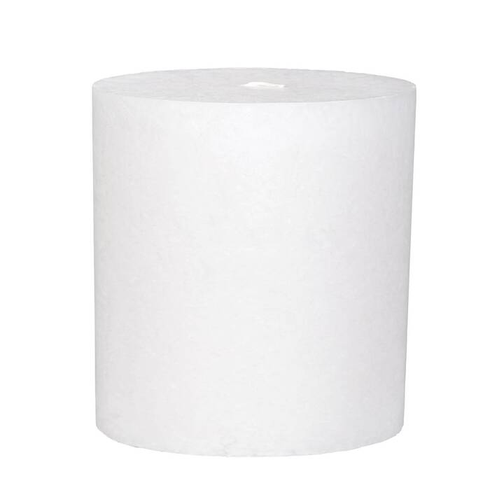 HERZOG KERZEN Bougie cylindrique Kristallo (Blanc)