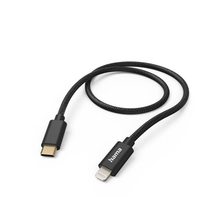 HAMA Fabric Câble (Lightning, USB 2.0, 1.5 m)