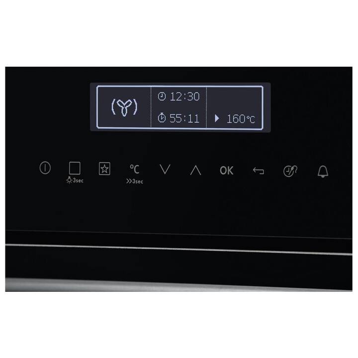 ELECTROLUX Four EB7GL4XSP (Encastrable, CH-Norme 55 cm, 71 l)