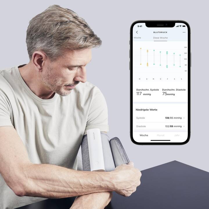 WITHINGS Blutdruckmessgerät BPM Connect (Oberarm)