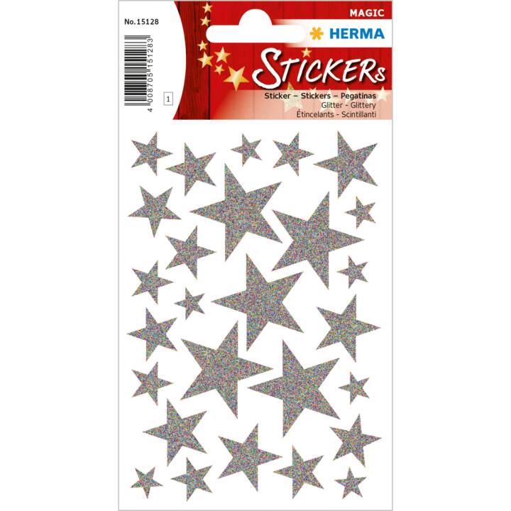 HERMA Sticker (Stern, 27 Stück)