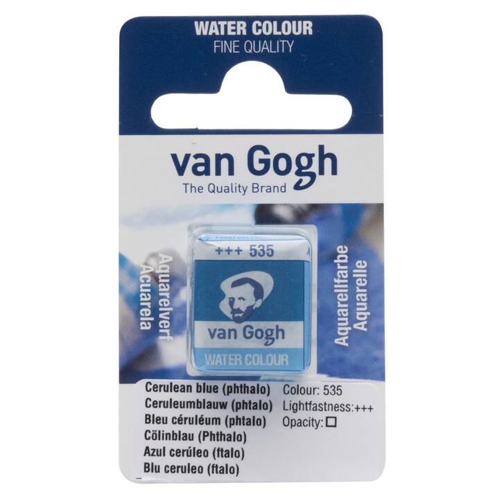 VAN GOGH Colore acquerello 535 (10 ml, Argento, Blu chiaro, Blu)