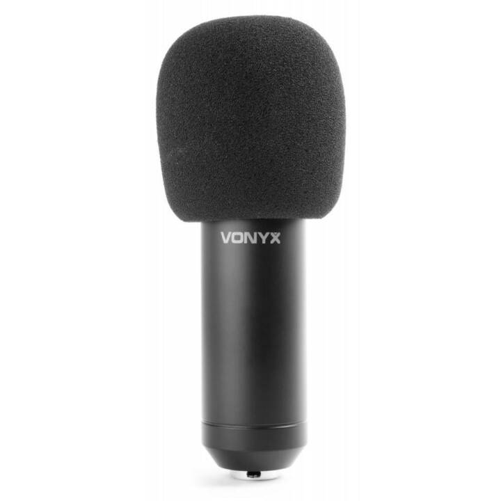 VONYX CMS400B Microfono direzionale (Nero, Oro)