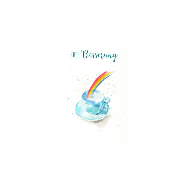 ABC Carte de vœux (Santé, B6, Multicolore)