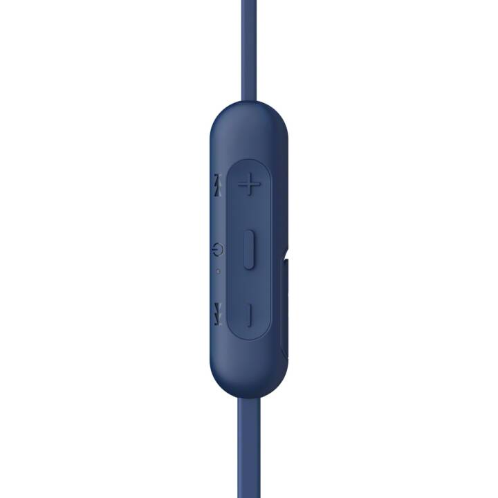 SONY WI-C310L (In-Ear, Bluetooth 5.0, Blau)