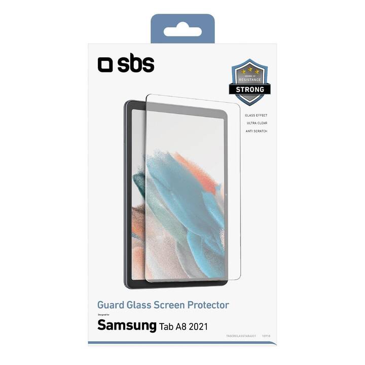 SBS Bildschirmfolie (10.5", Galaxy Tab A8, Transparent)