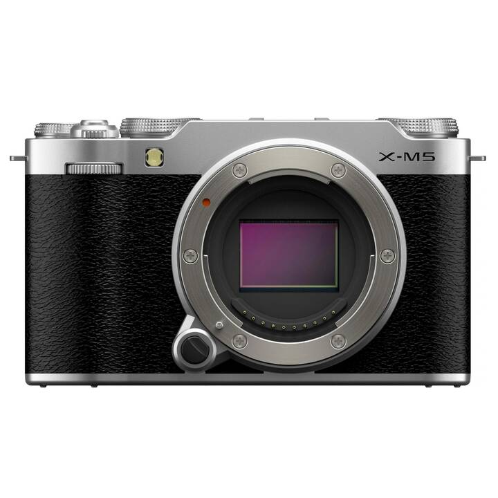 FUJIFILM X-M5 Swiss Garantie Body (26.1 MP, APS-C / DX, Silber)
