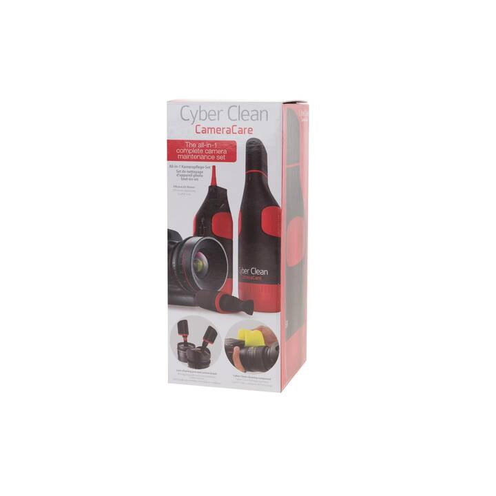 CYBER CLEAN CameraCare Kit nettoyage de caméra (Noir, Rouge)