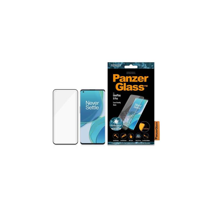 PANZERGLASS Displayschutzglas Case Friendly (OnePlus 9 Pro, 1 Stück)
