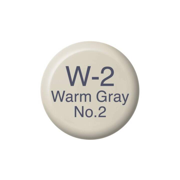 COPIC Tinte W-2 Warm Gray No.2 (Grau, 12 ml)