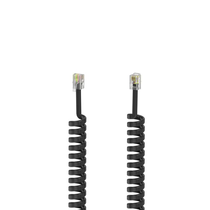 HAMA Câble de connexion (Noir, 1.5 m)