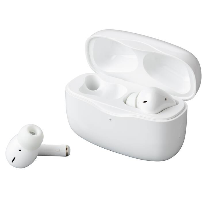 INTERTRONIC EP-170 True Wireless (Earbud, ANC, Bluetooth 5.0, Bianco)