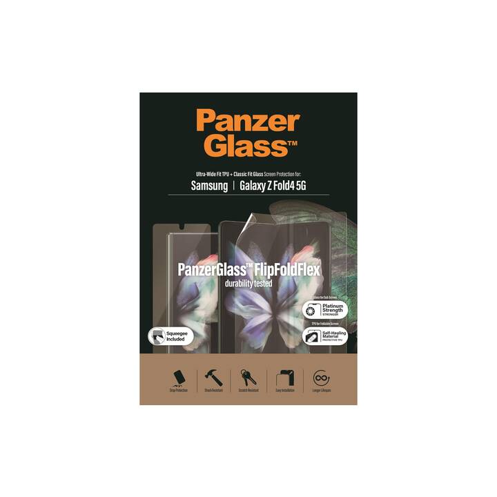 PANZERGLASS Sfoglio protezione da schermo Ultra Wide Fit (Galaxy Z Fold 5, Fold 4, 1 pezzo)