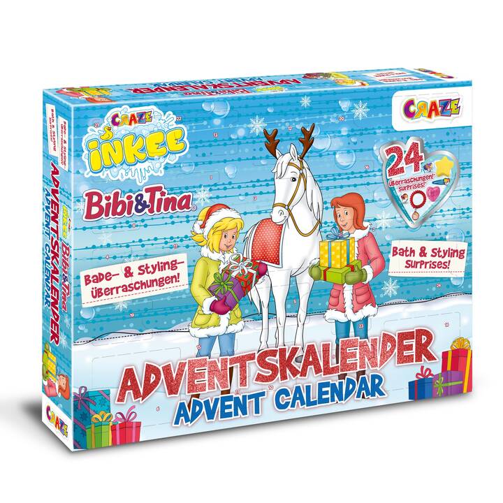 CRAZE Bibi & Tina 2021 Calendario dell'avvento giocattolo
