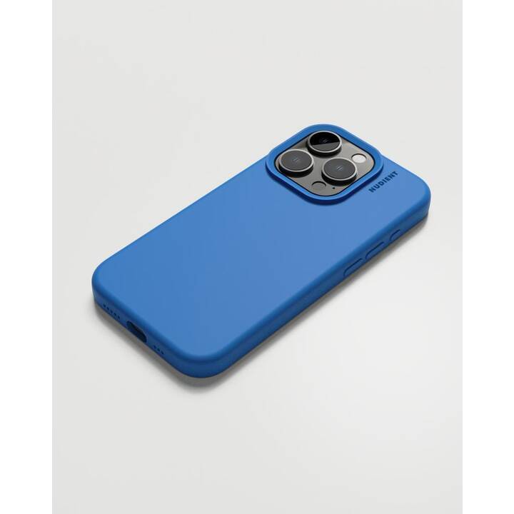 NUDIENT Backcover (iPhone 15 Pro, Blu)