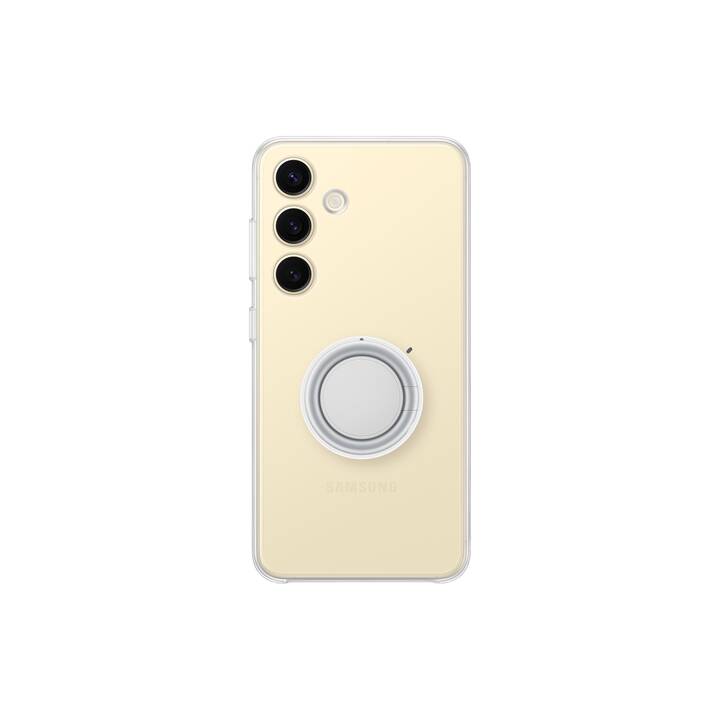 SAMSUNG Backcover Clear Gadget (Galaxy S24, Sans motif, Transparent)