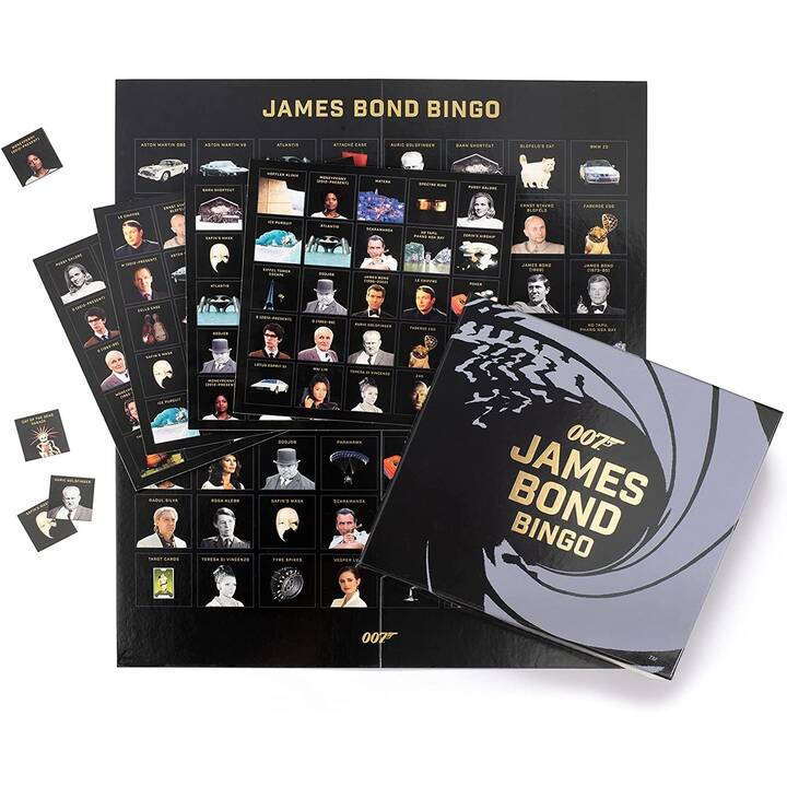 LAURENCE KING VERLAG James Bond Bingo / The High-Stakes 007 Game (EN)