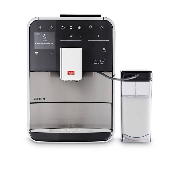 MELITTA Barista T Smart F840-100 (Silber, Schwarz, Edelstahl, 1.8 l, Kaffeevollautomat)