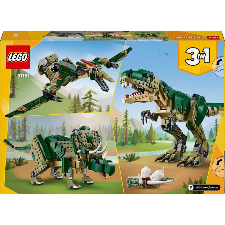 LEGO Creator 3-in-1 T. rex (31151)