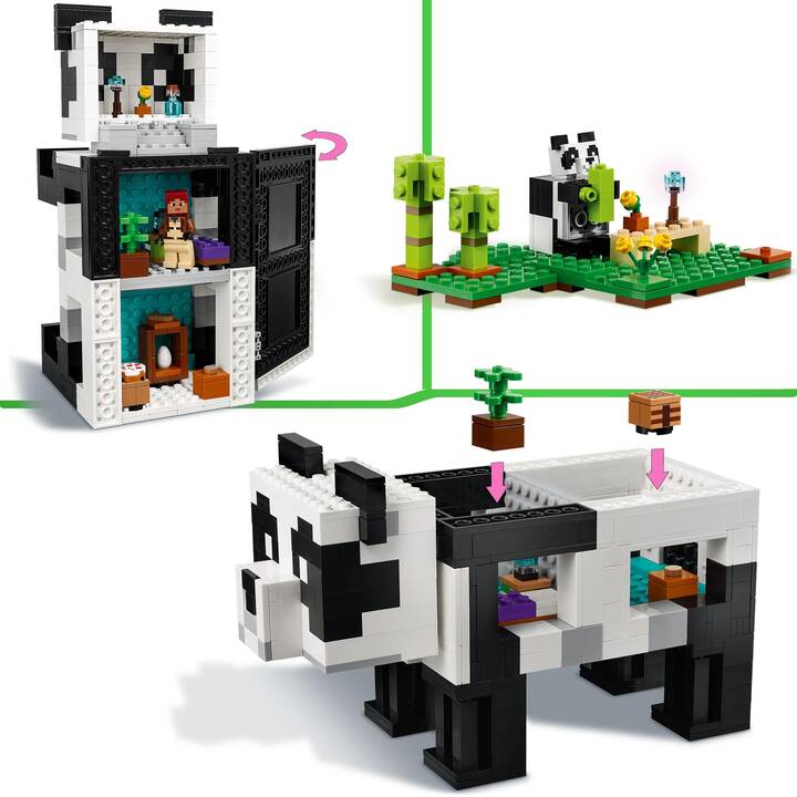 LEGO Minecraft Le Refuge Panda (21245)