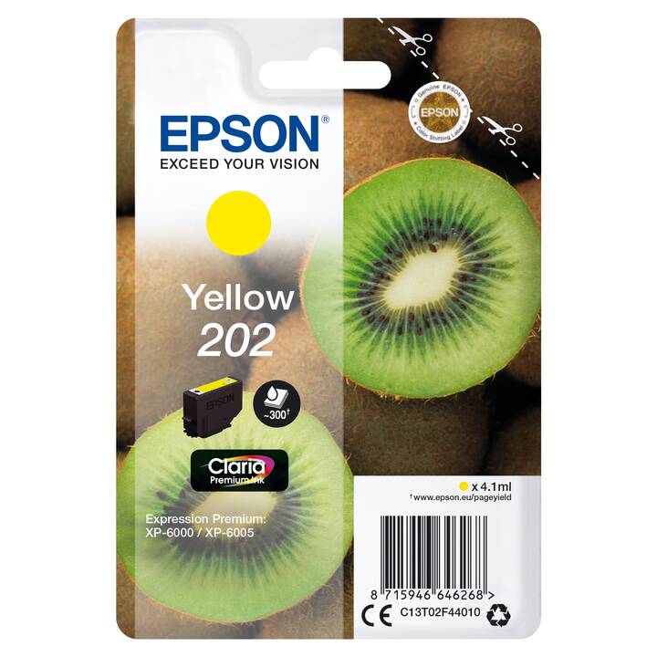 EPSON 202 (Gelb, 1 Stück)