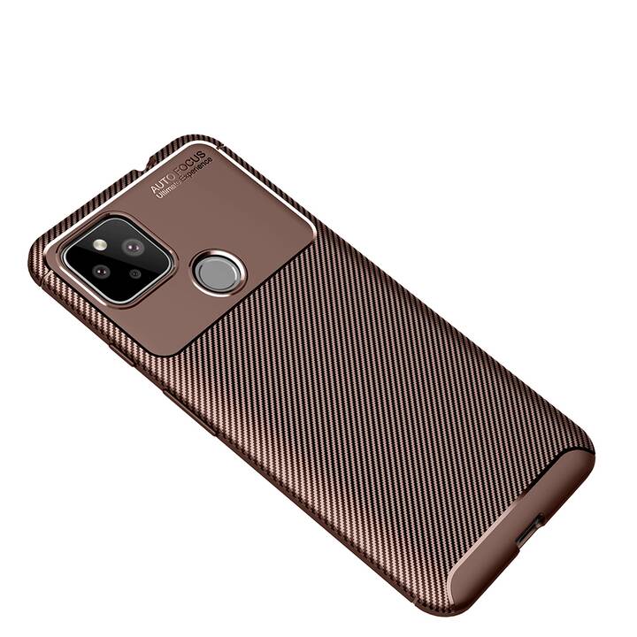 EG Hülle für Google Pixel 5 (2020) - braun
