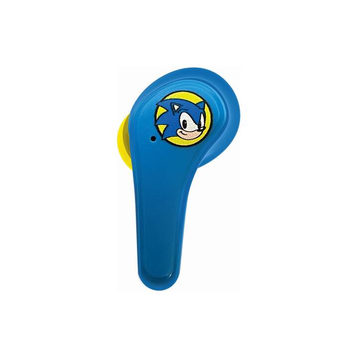 OTL TECHNOLOGIES Sonic the Hedgehog Casque d'écoute pour enfants (In-Ear, Bluetooth 5.0, Bleu clair)