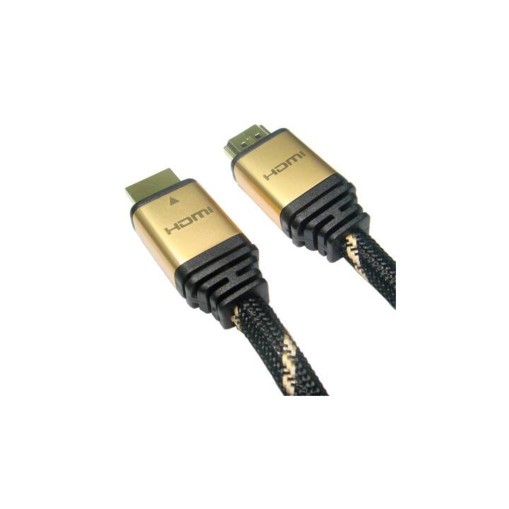 ROLINE Gold Verbindungskabel (HDMI, 5 m)