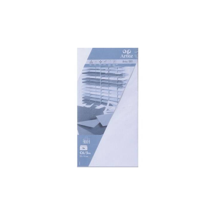 ARTOZ Enveloppes (C6/5, 5 pièce)