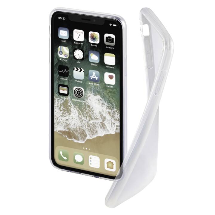 HAMA Backcover Crystal Clear (iPhone X, iPhone XS, Transparente)