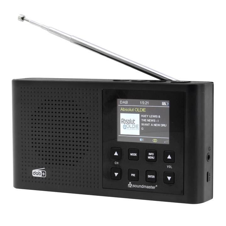 SOUNDMASTER DAB165SW Radio digitale (Nero)