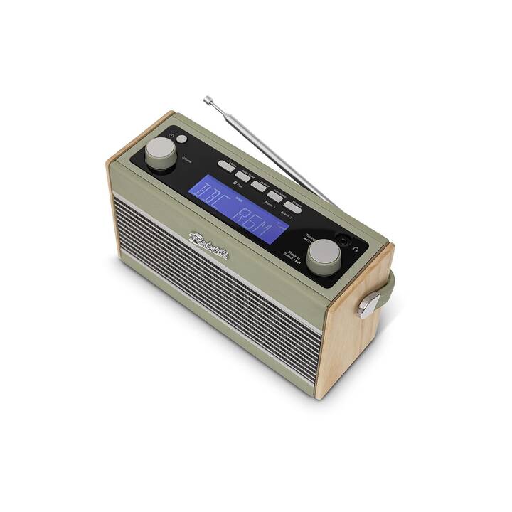 ROBERTS RADIO Rambler BT Stereo Radio digitale (Beige, Verde pastello)