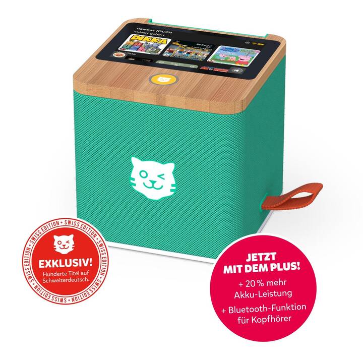 TIGERMEDIA Lecteur audio pour enfants Tigerbox Touch Plus Swiss Edition (DE, Suisse allemand)