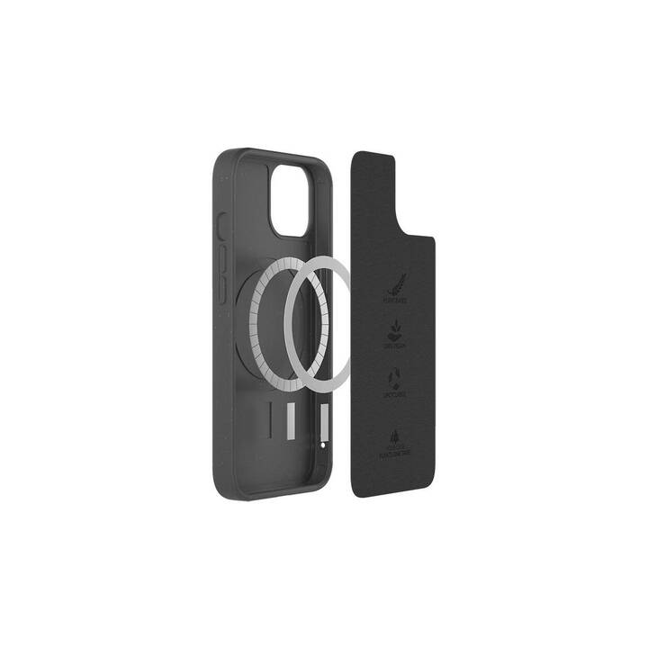 WOODCESSORIES Backcover Magsafe (iPhone 13 mini, Noir)