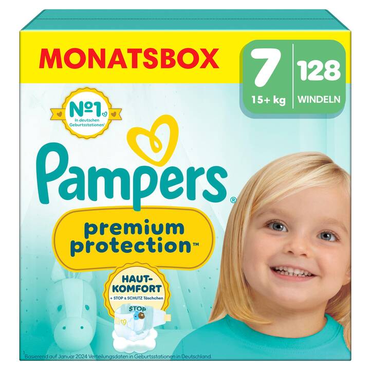 PAMPERS Premium Protection XX-Large Gr. 7 (128 Stück)