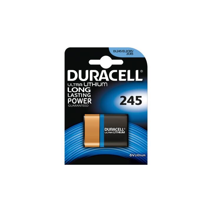 DURACELL Batterie (2CR5, Kamera, Taschenlampe, 1 Stück)
