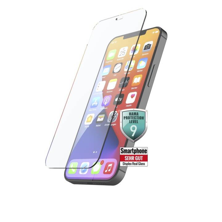 HAMA Verre de protection d'écran Premium Crystal (iPhone 13 mini, 1 pièce)