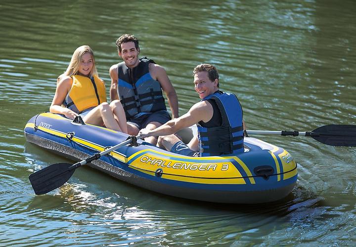 INTEX Challenger 3 Set Yellow / Blue (295 cm, 3 Personen