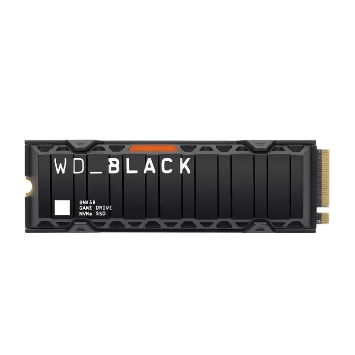 WD_BLACK Digital SN850 (PCI Express, 1000 Go, fonctionne avec la Playstation 5)