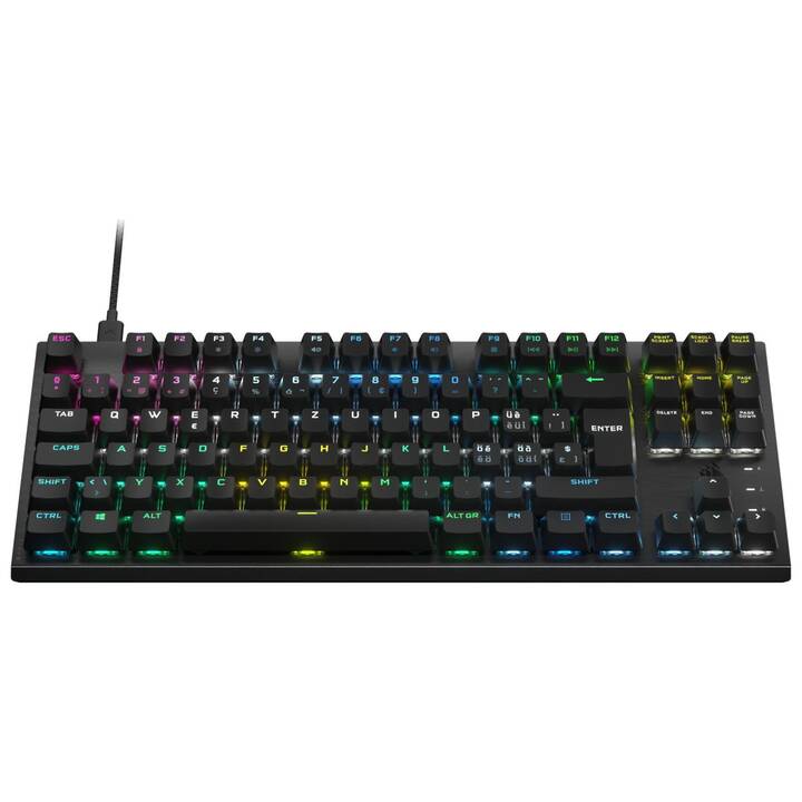 CORSAIR K60 PRO TKL RGB (USB, Schweiz, Kabel)