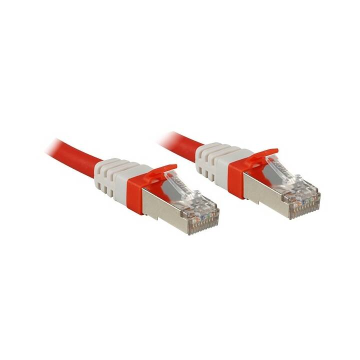 LINDY Premium Premium Patch Cable - 15 m - Rouge