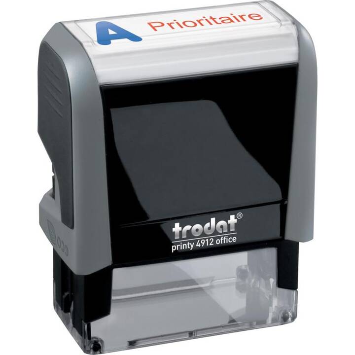 TRODAT Wortstempel Printy 4912 (Schwarz, Englisch, 1 Stück)