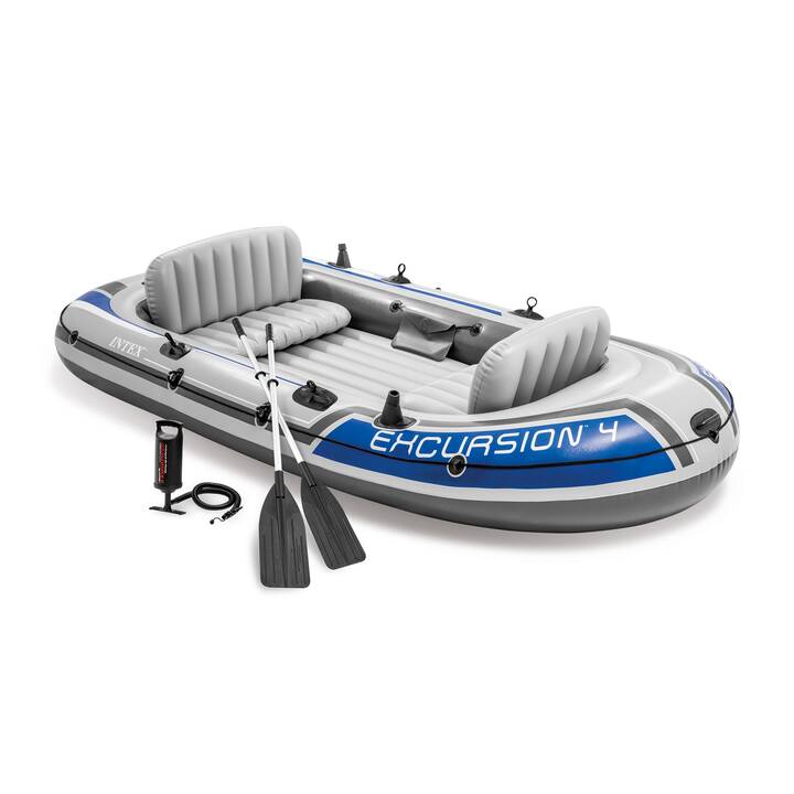 INTEX Bateaux gonflables Excursion  4 (315 cm, 4 personnes)