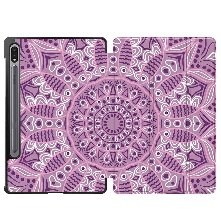 EG coque pour Samsung Galaxy Tab S8 11" (2022) - violet - mandala