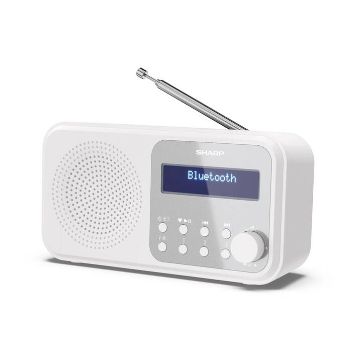 SHARP DR-P420 Radio digitale (Bianco)